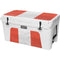 Peru Flag Distressed YETI Tundra 75 Hard Cooler Skin